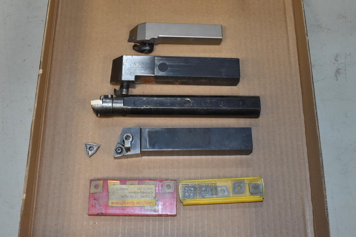 (4) Turning Tools and Inserts