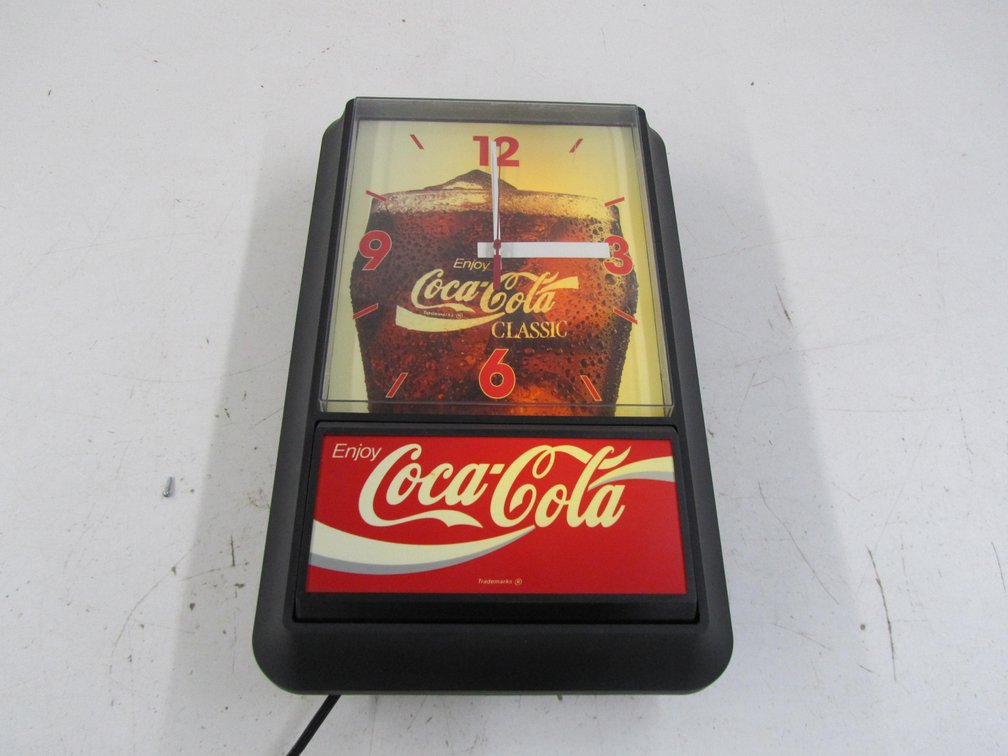 Coca-Cola Lighted Sign/Clock