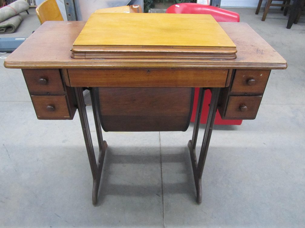 Antique Sewing Cabinet
