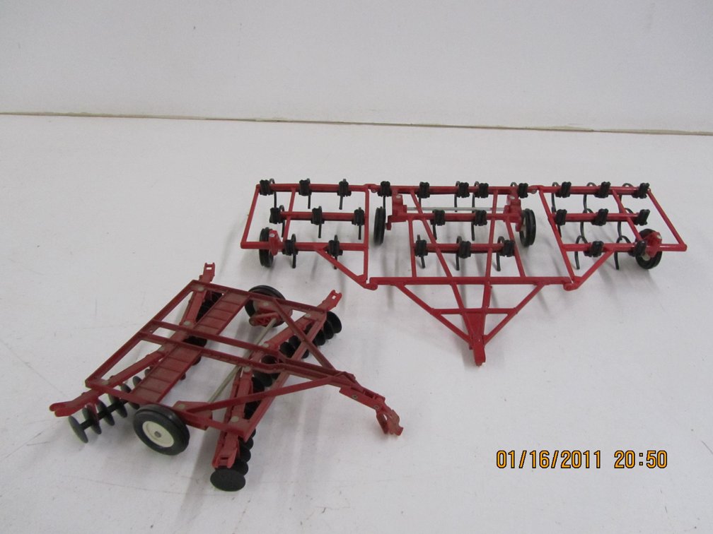 (2) Ertl Die Cast Implements