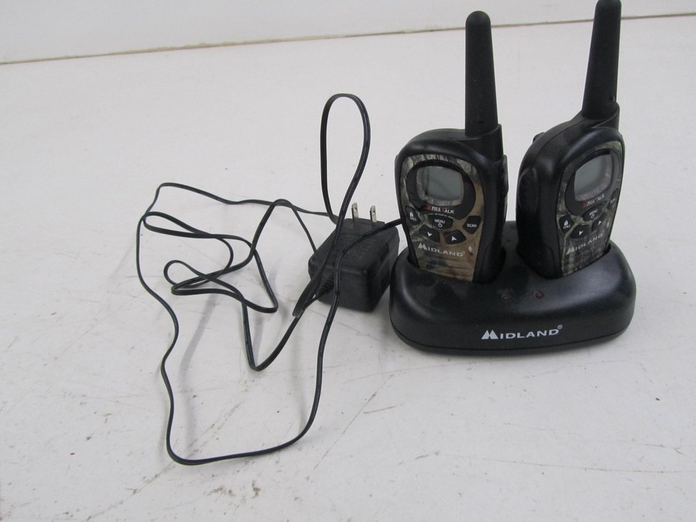 Pair Of Midland X-Tra Talk Radios