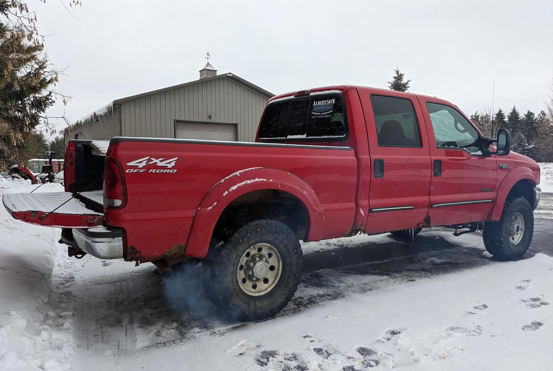 2000 Ford F-350 XLT Super Duty 4-Door Quad Cab