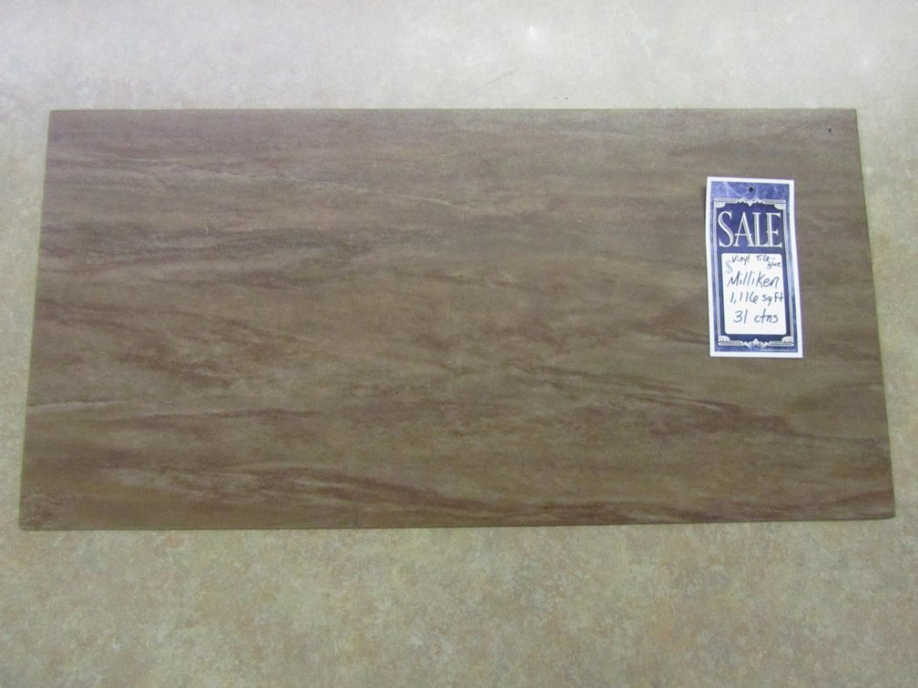 828 Sq Ft Milliken Luxury Vinyl Tiles