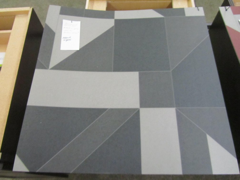 1,056 Sq Ft Mohawk Commercial Tile - Gray