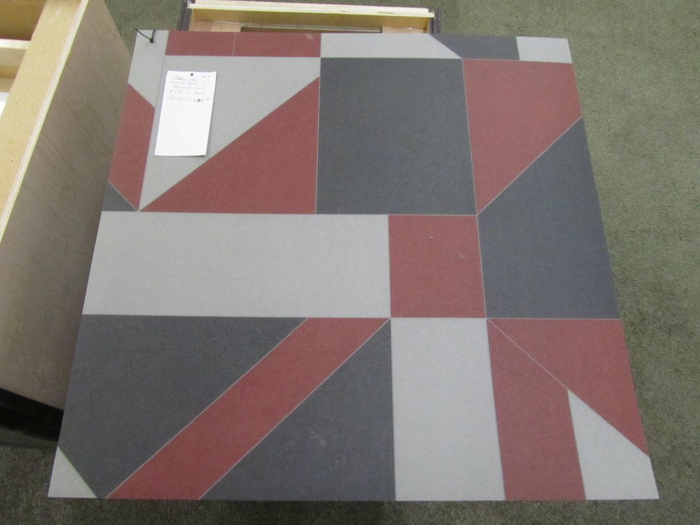560 Sq Ft Mohawk Commercial Tile - Red
