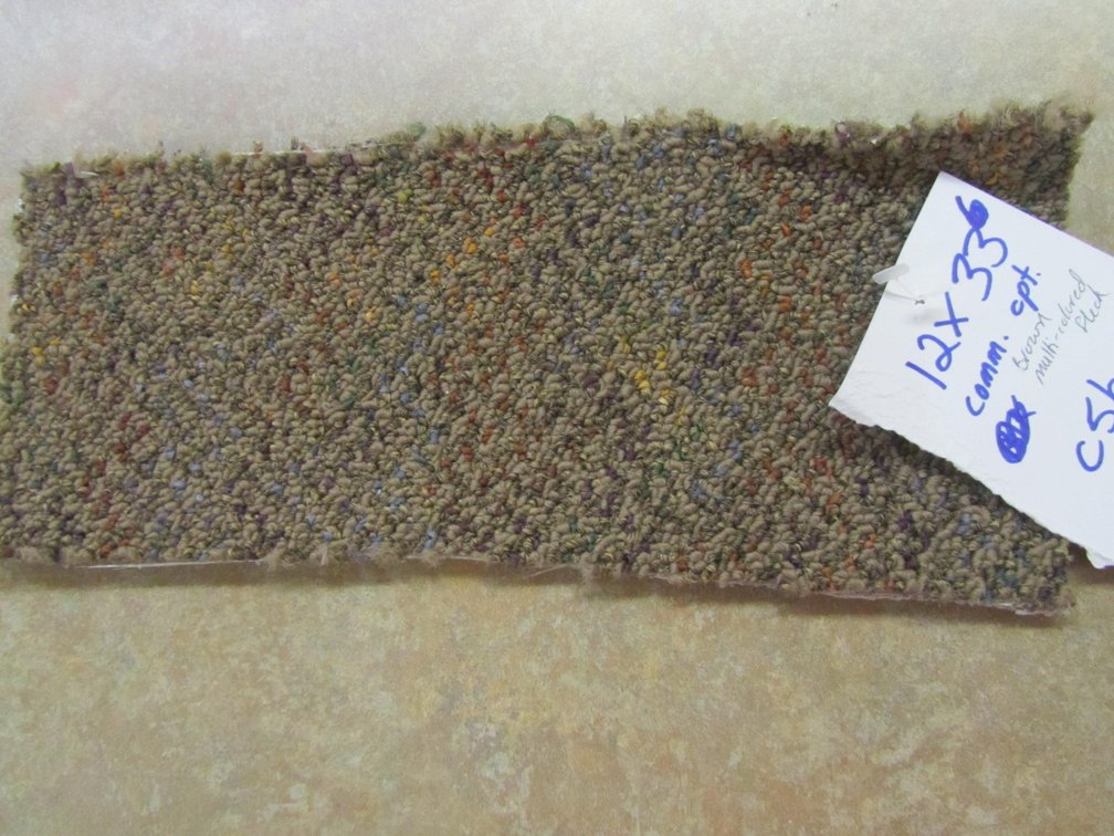 Commercial Grade Brown Multicolored Fleck