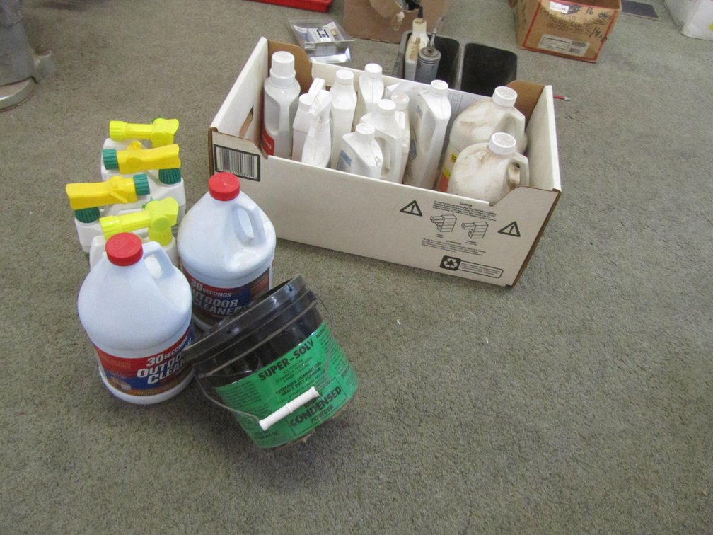 Large Lot Of Assorted Floor Cleaners And More