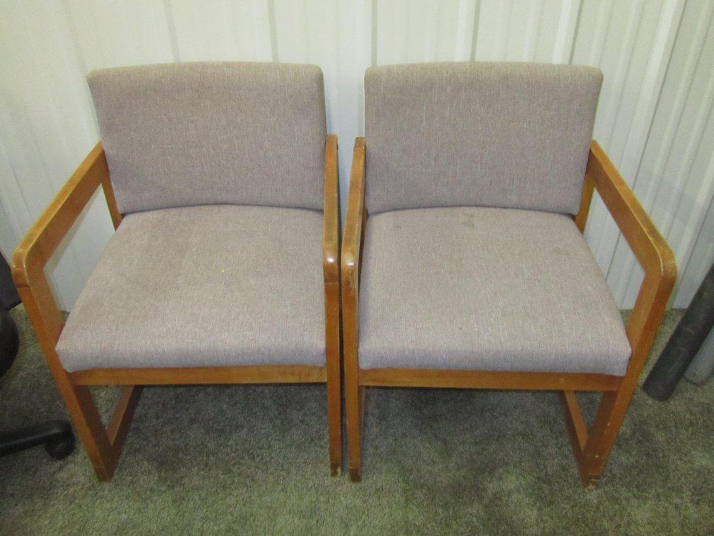 Pair Of Waiting Room Chairs