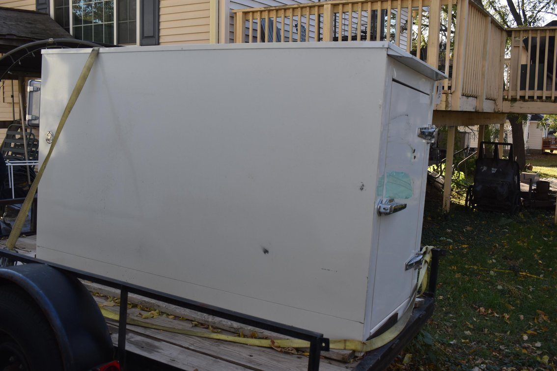 Polar Temp 3X7CW 3' x 7' Cold Wall Refrigerated Ice Transport