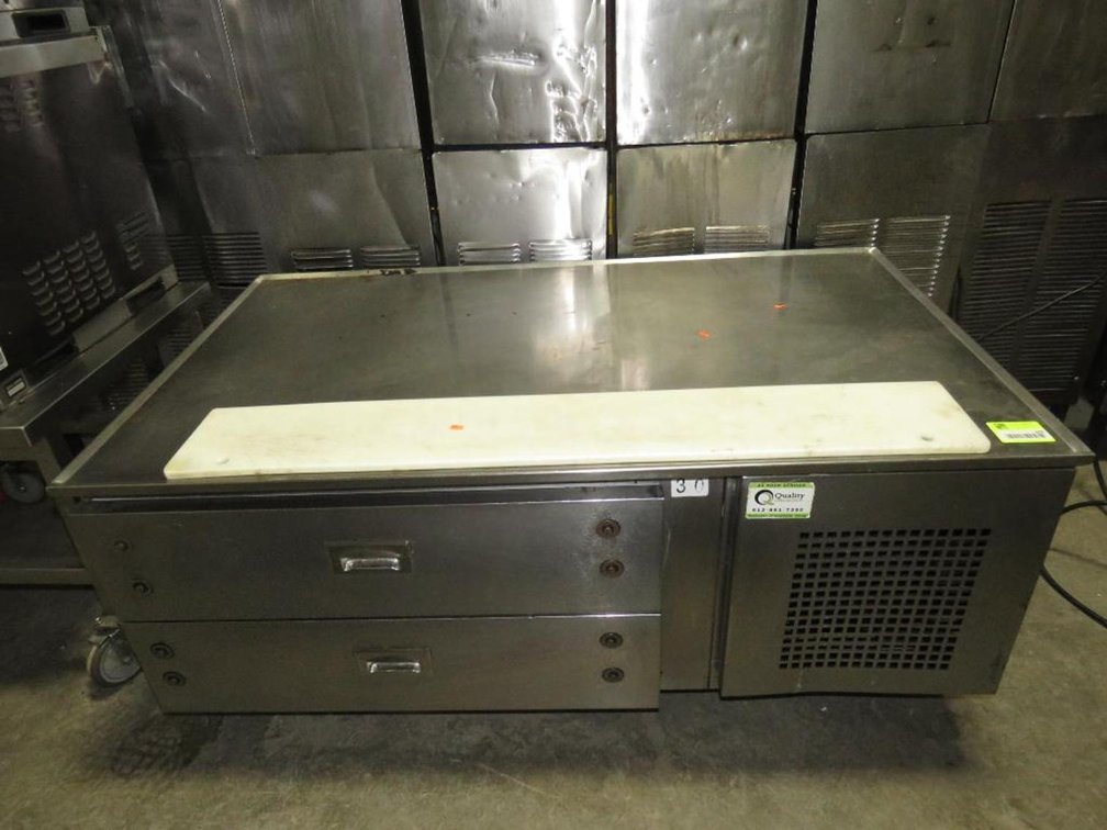 Refrigerated Equipment Stand, 55" Wide x 33" Deep x 24-1/2" Tall