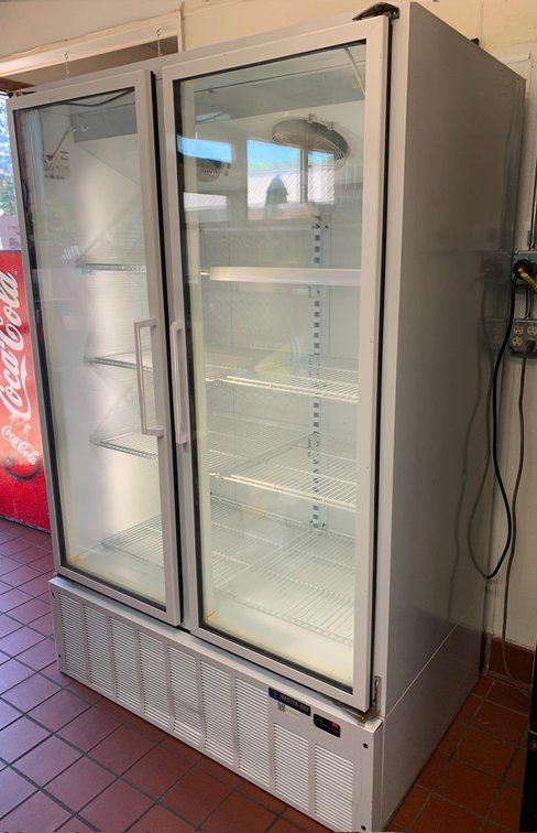 Master Bilt M-BLG-48HD 2 Glass Door Commercial Freezer