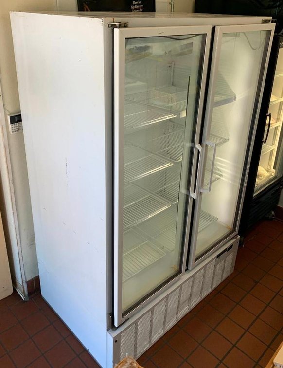 Master Bilt #BLG-48HD, 2 Glass Door Commercial Freezer