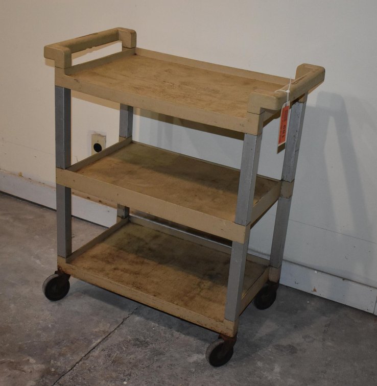 rolling Rubbermaid Utility Cart