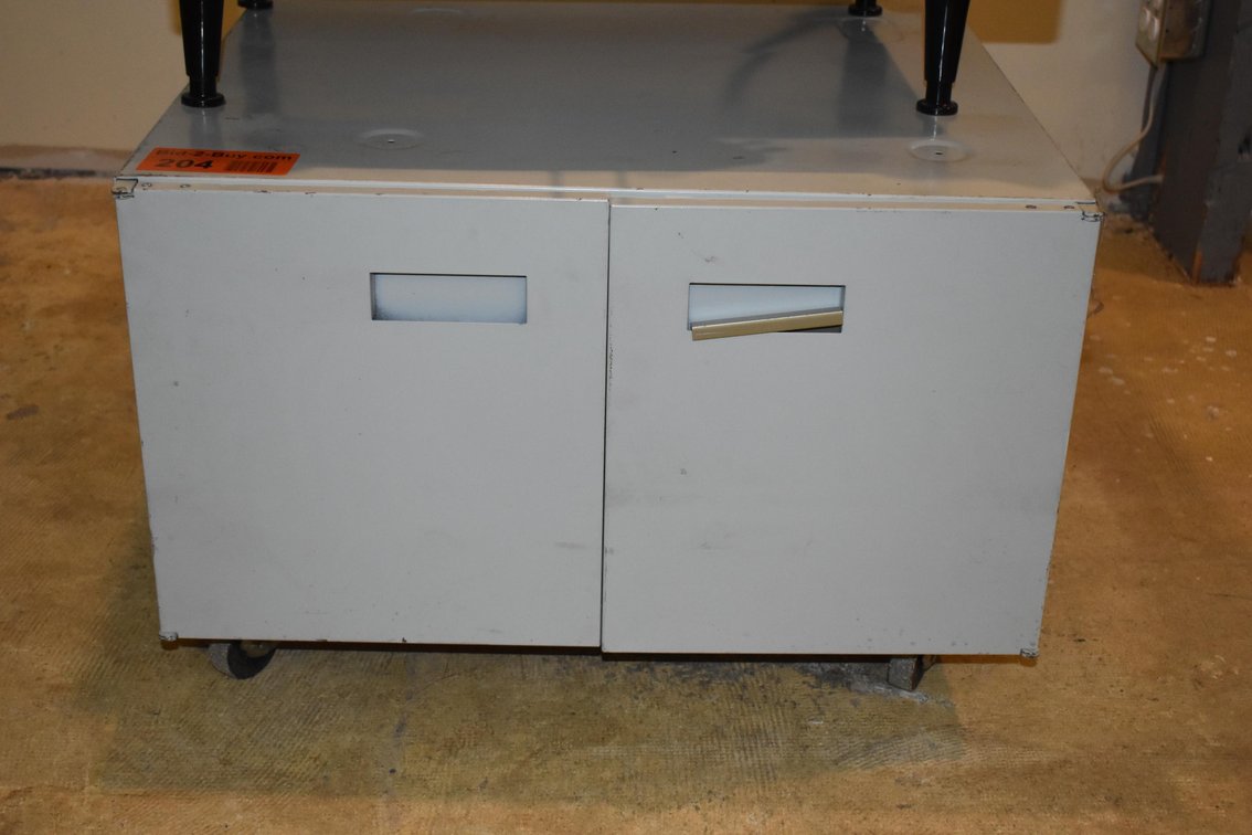 Rolling Cabinet, 25-1/2" Wide x 25" Deep x 16" Tall