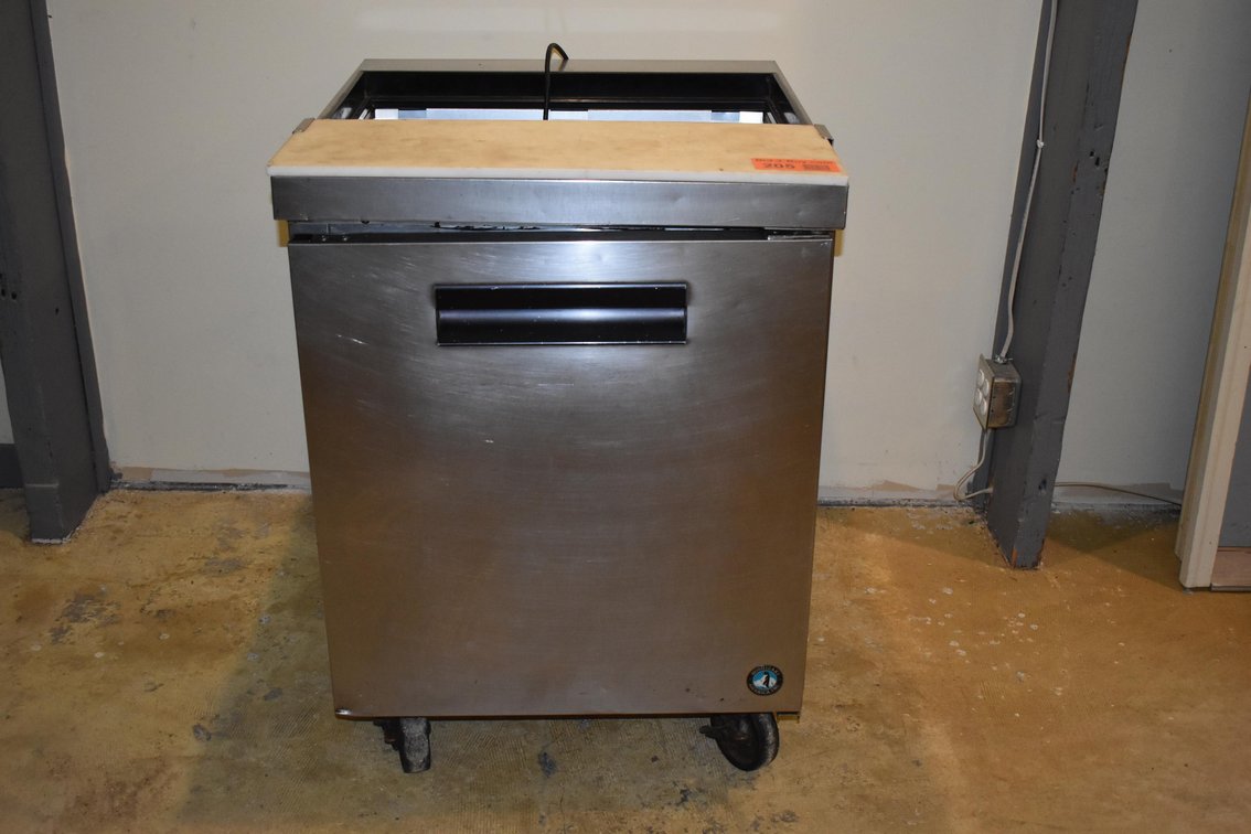 Hoshizaki Single Door Stainless Steel Refrigerator With Cutting Board