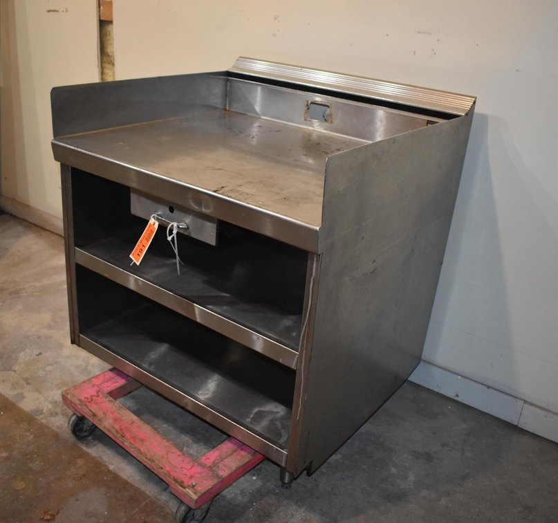 Stainless Steel 3-Tier Work Table