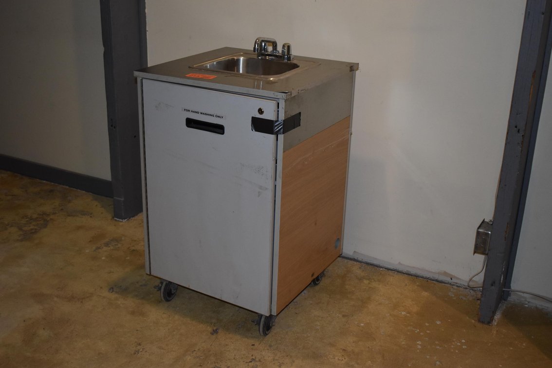 Rolling Portable Hand Sink Station