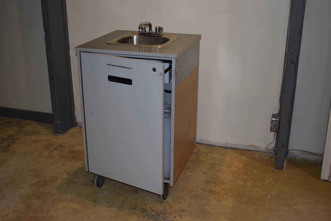 Rolling Portable Hand Sink Station