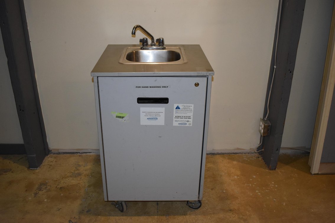 Rolling Portable Hand Sink Station