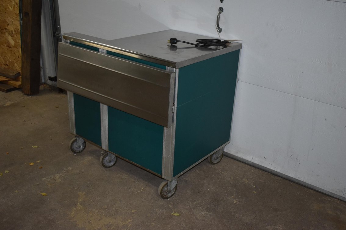 Precision Stainless Steel Corner Station With Cash Drawer
