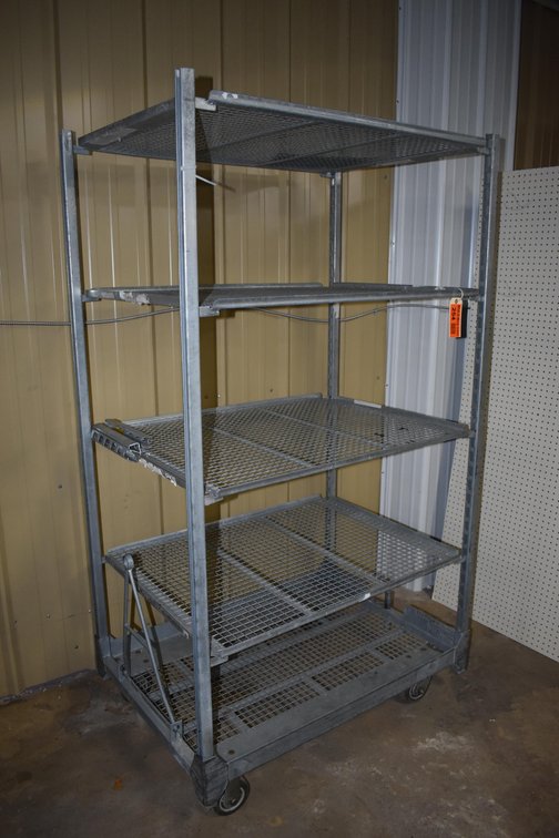 4-Tier Adjustable Shelf Unit