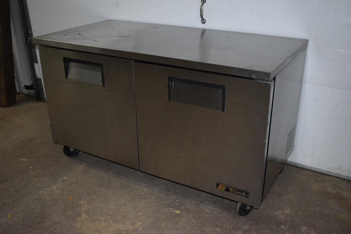 True TUC-60 Rolling Stainless Steel Refrigerator