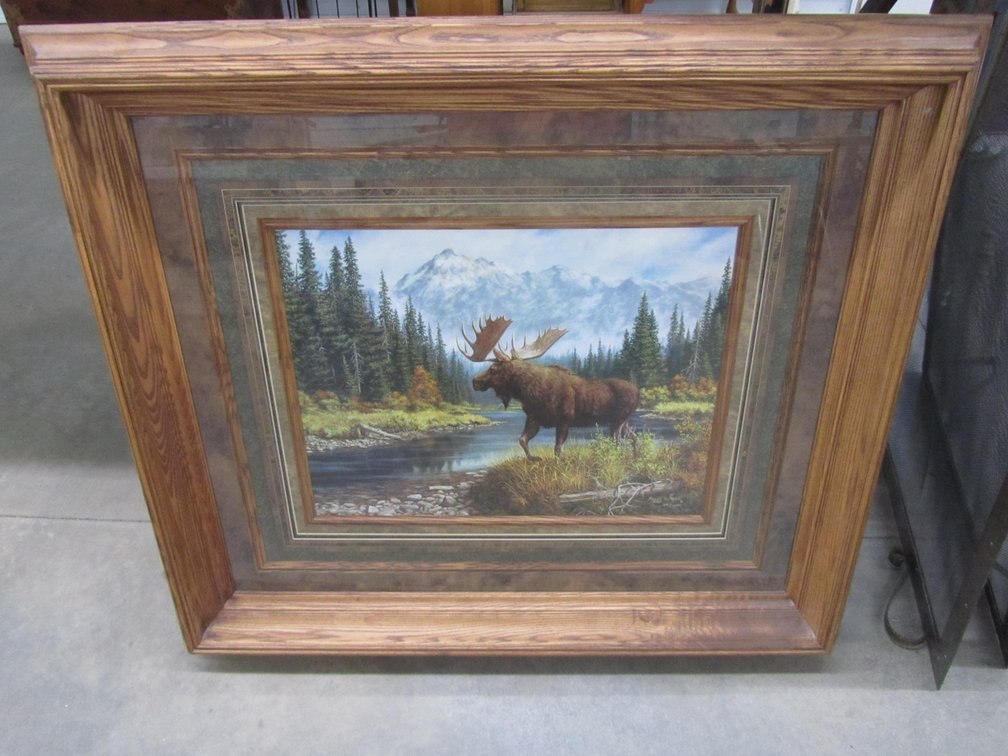 Frank D.Miller Moose Print