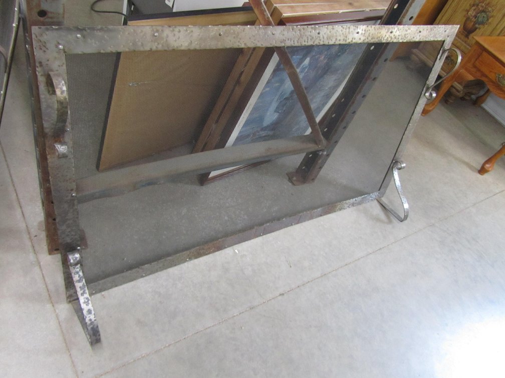 Metal Fireplace Screen