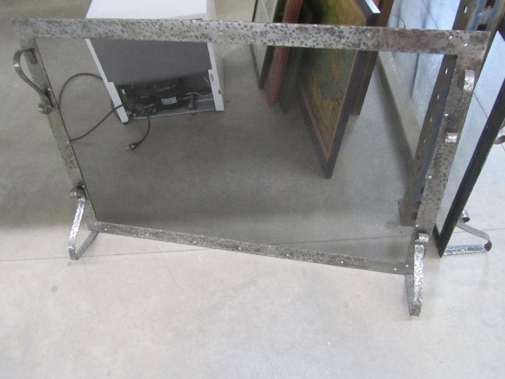 Metal Fireplace Screen