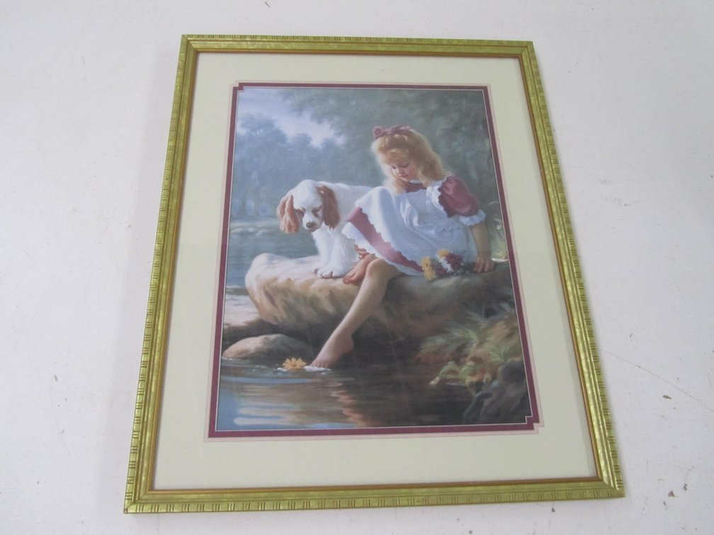 Matted And Framed Print