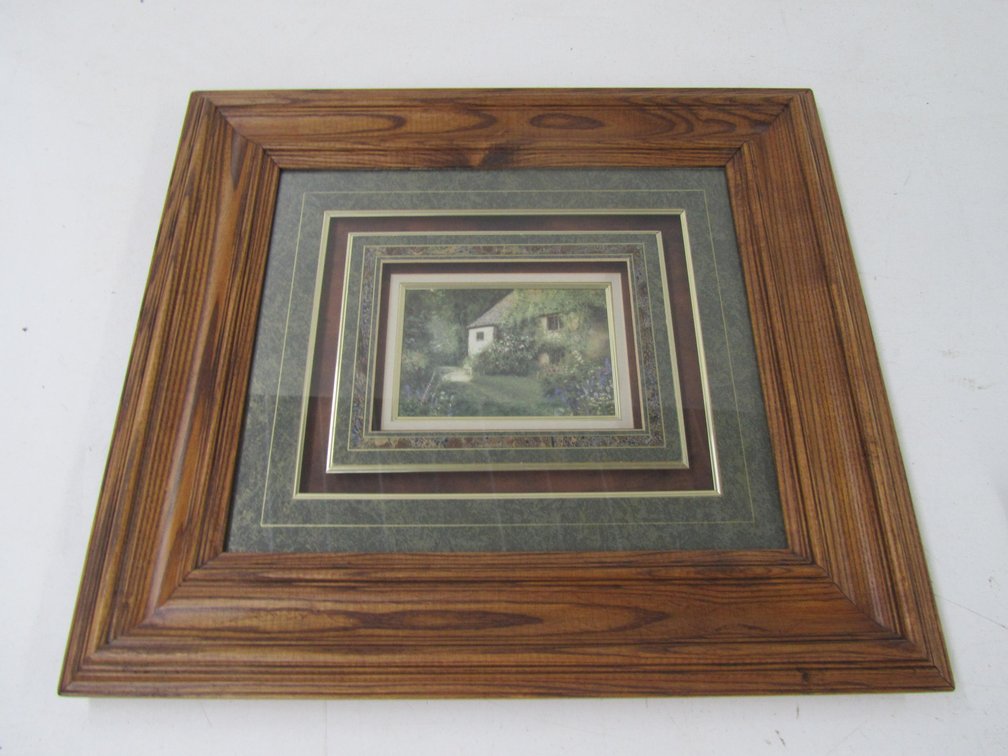 Unique Framed Art Piece