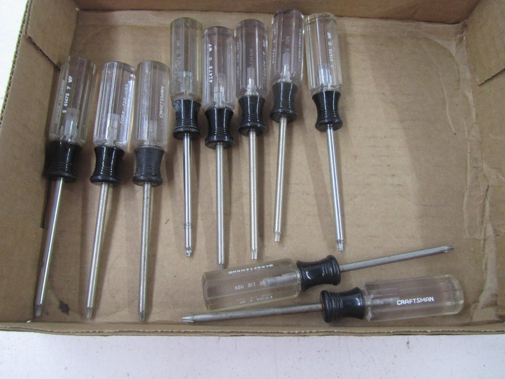 Set Of Craftsman Torx Screwdriver Set