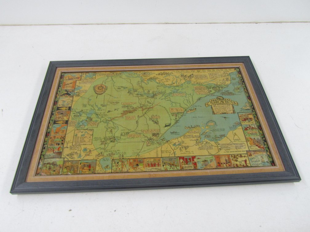 The Arrowhead Of Minnesota Map