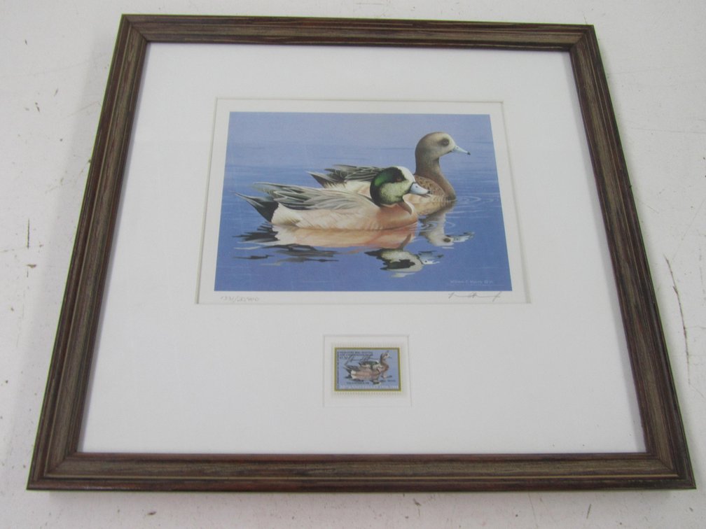 50th Anniversary Migratory Bird Hunting Stamp Print By William C.Morris