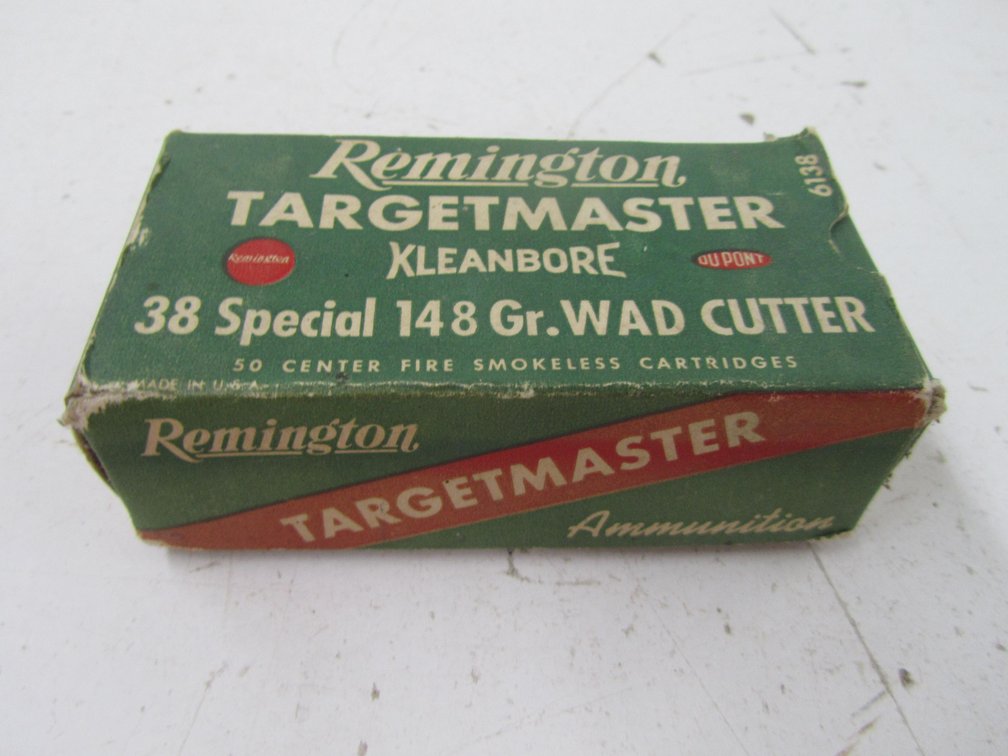 (50) Rounds Of Remington Target Master 38 Special