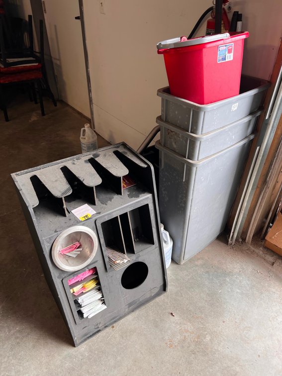 Display Bins - Cooking Misc - Garbage Cans
