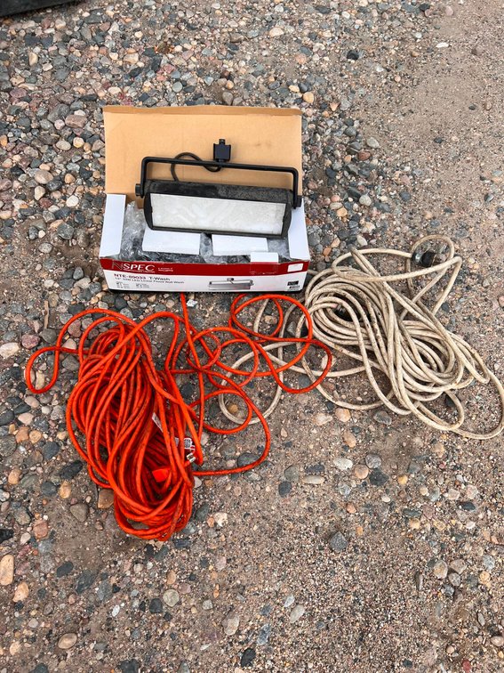 Flood Lights - Extension Cords