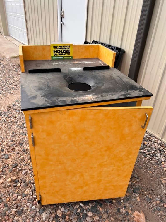 Waste Bin On Wheels
