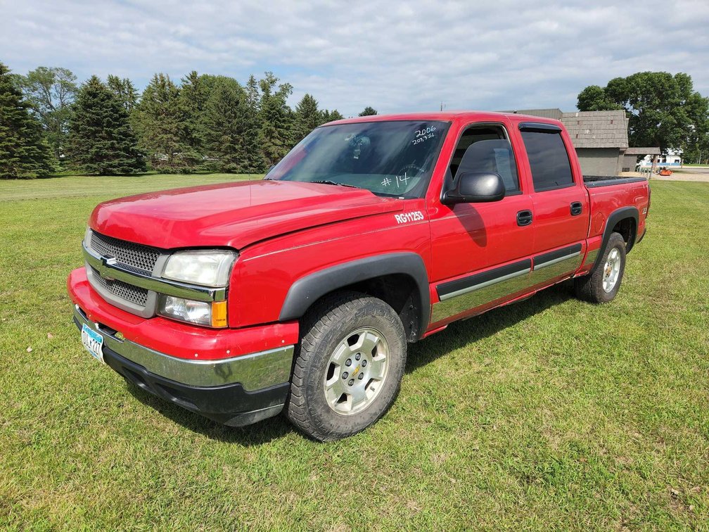 2006 CHEVROLET 4DR, 4WD 1500 PICKUP W/203,321 MILES