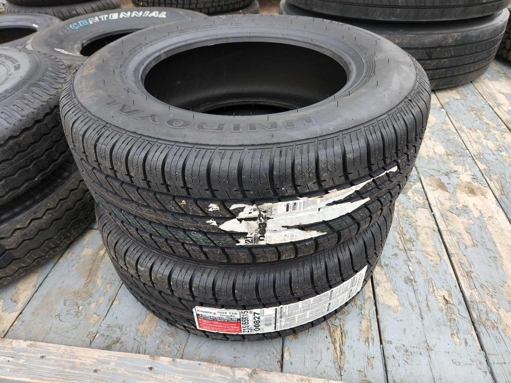UNIROYAL TIGER PAW 215/65R15 NEW 2 TIMES THE MONEY