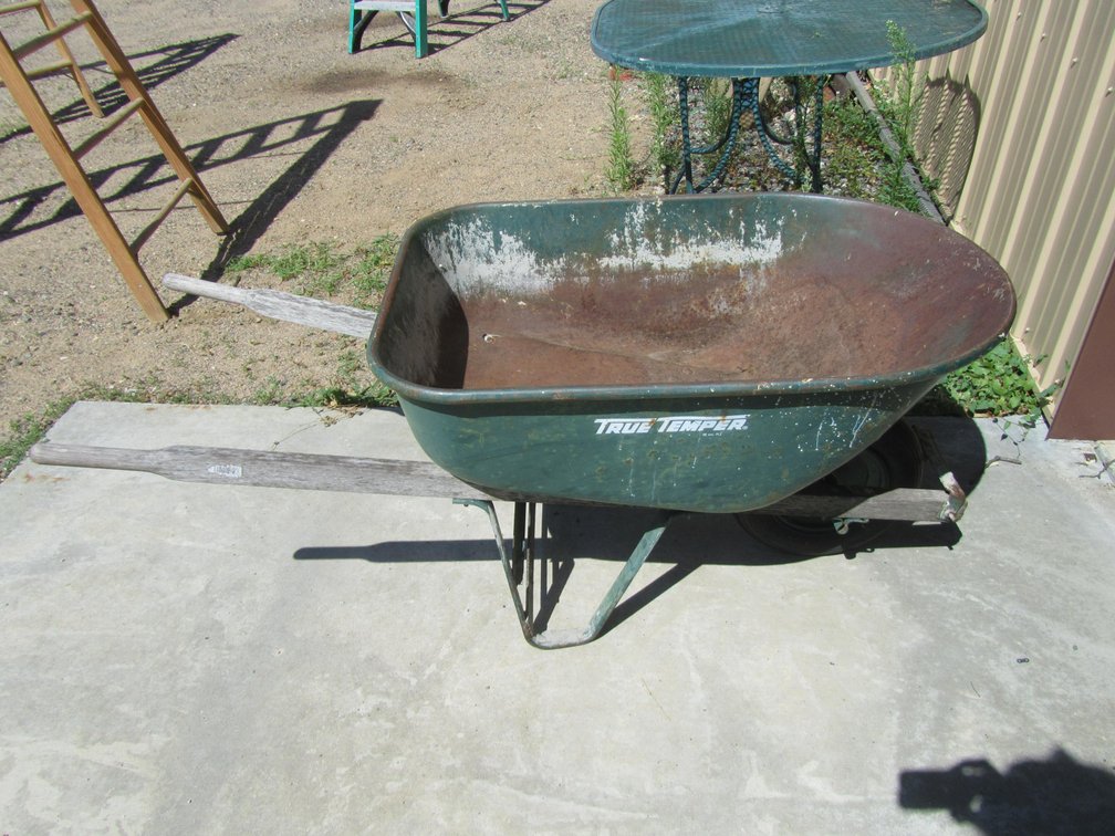 True Temper Metal Bucket Wheel Barrow