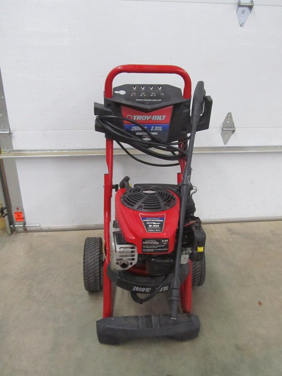 Troy-Bilt 2,800 Max PSI Pressure Washer