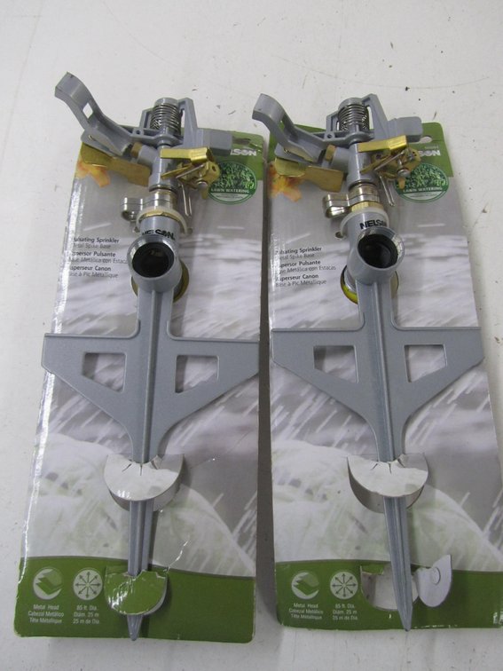 (2) New Nelson Pulsating Sprinklers