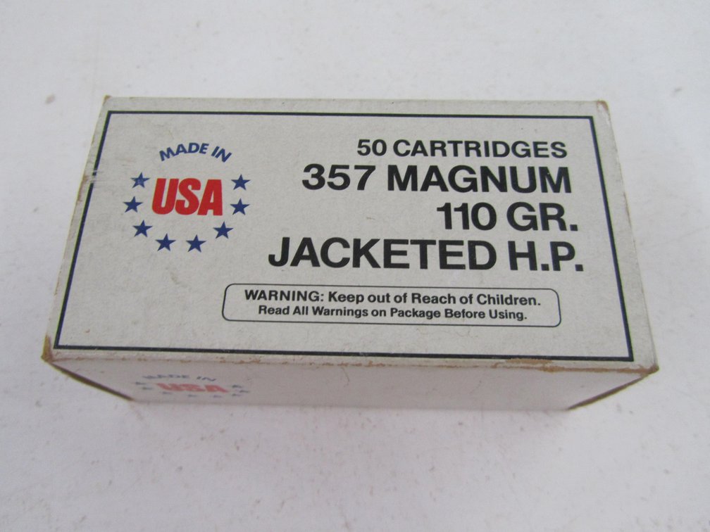 (50) Rounds Of USA 357 Mag.