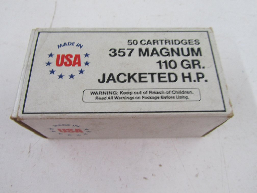 (50) Rounds Of USA 357 Mag.