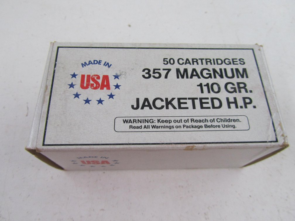 (50) Rounds Of USA 357 Mag.