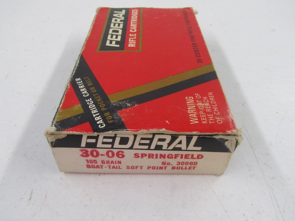 (20) Rounds Of Federal 30-06 Sprg.