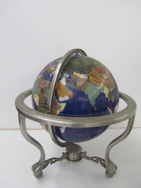 Nice Rotating Globe On Stand