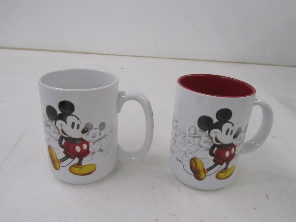 (2) Collectible Mickie Mouse Coffee Mugs