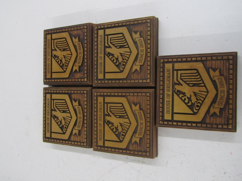 (5) House Of Heileman Wall Decorations